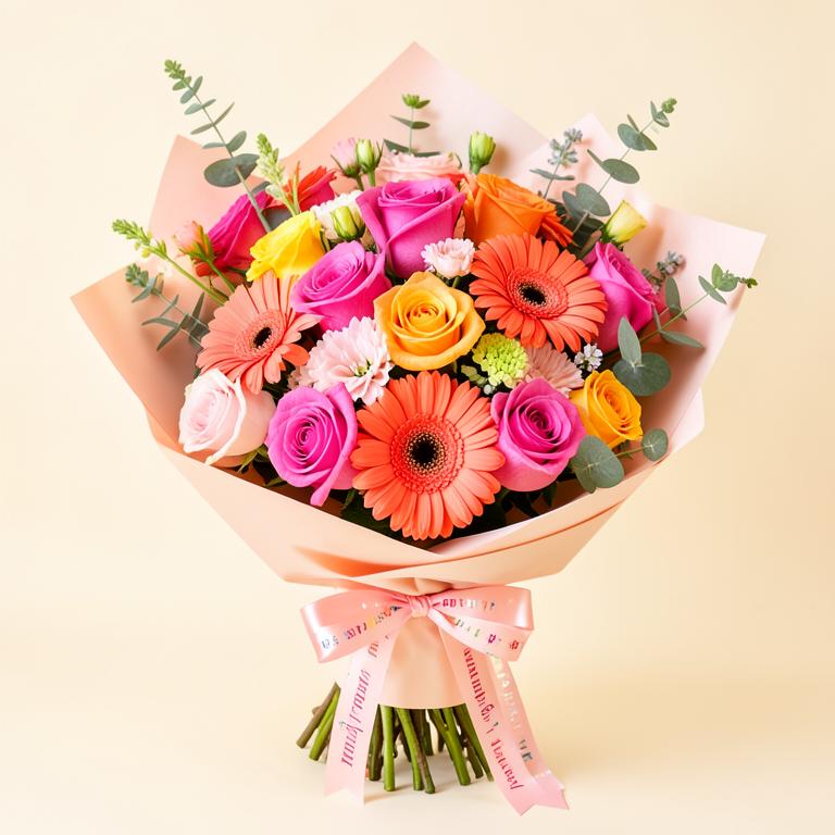 Example of Birthday Blooms